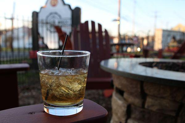 Bourbon on the rocks