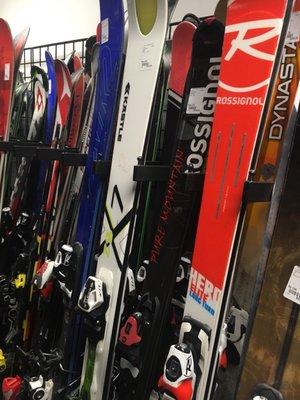 Downhill skis, Kastle, Rossignol, K2