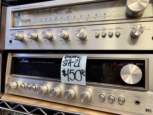 They have several used home stereo systems at affordable prices.