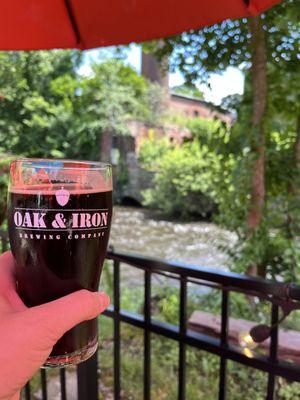 A beautiful brew with a beautiful view.