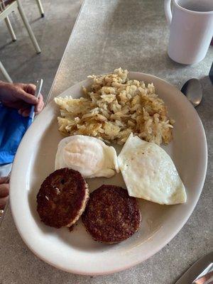 Looks like home cooked hash browns to me!