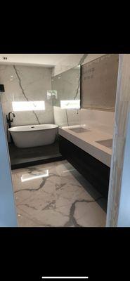 Bathroom remodel