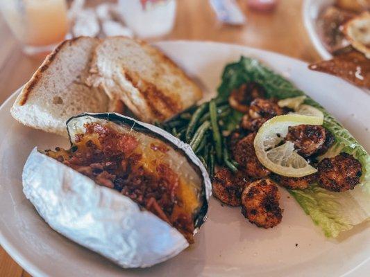 Blackened shrimp