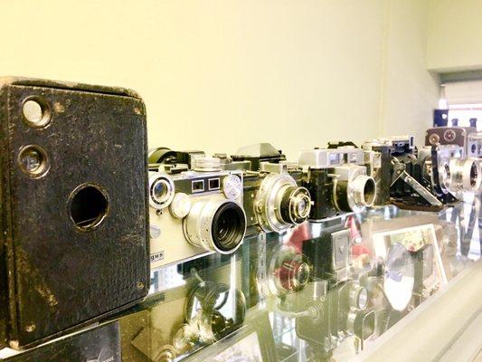 Make sure you see the antique camera collection at PCR!