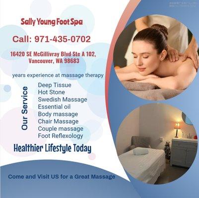 Massage is becoming more popular as people now understand the  benefits of a regular massage session to their health and well...