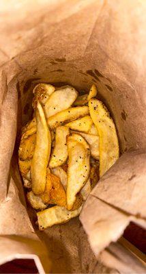 Lemon pepper fries