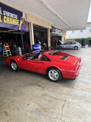 Classic car new tires