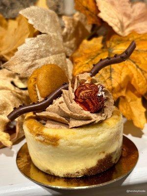 Pumpkin Swirl Cheesecake