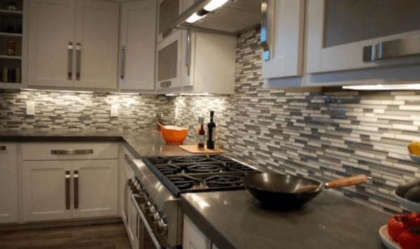 We have a wide variety of backsplash options