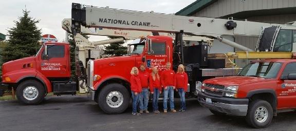 Weathergard Roofing Crane Service