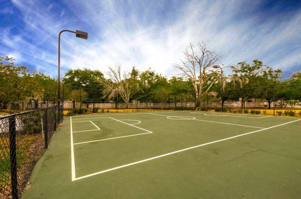 Outdoor sports court