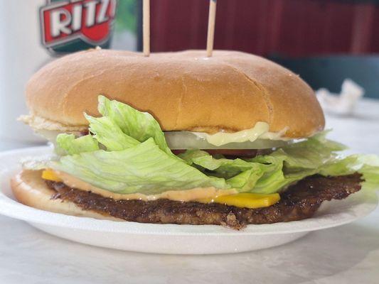 Original Ritzy's Burger! My first one... this week.