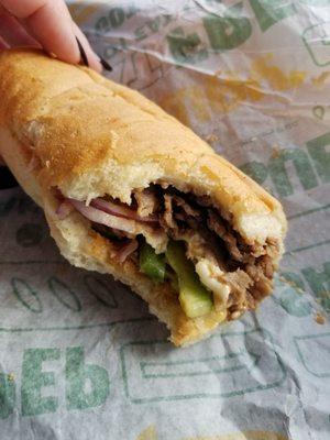 Baja Steak and Jack Sub