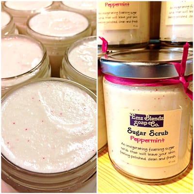 Peppermint Sugar Scrub