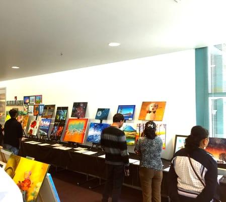 Art Exhibition and Auction at Cisco