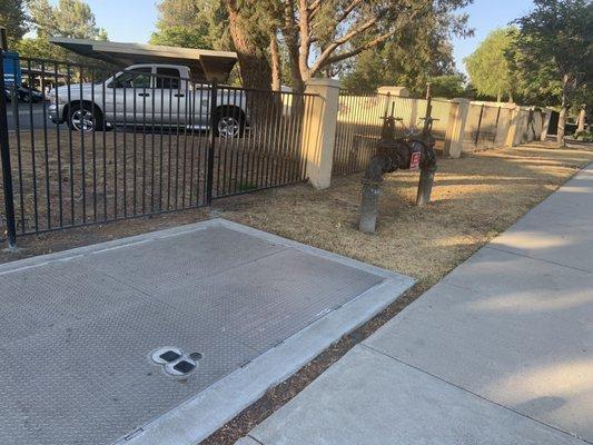 All the landscape is dead. Yet the sprinklers run constantly and only water the walkways or street.