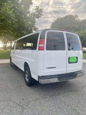 Big van for family trips