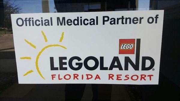 official partners of Legoland Florida