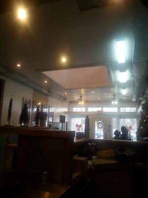 Interior of Salon. :) very modern 2 stories.