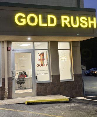 Store sign - Gold Rush