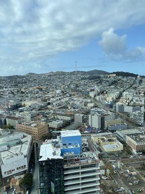 Unobstructed views of San Francisco from Fifteen Fifty