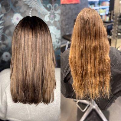 Hair transformation by Victoria