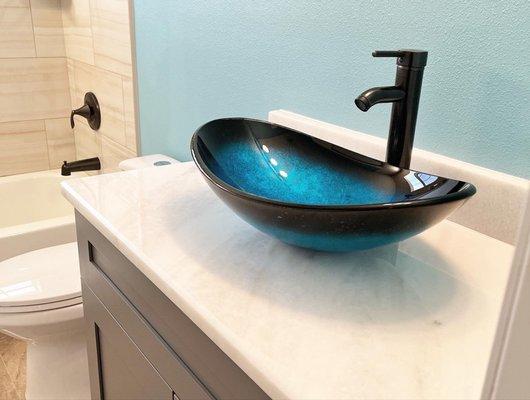 Vessel sink collection