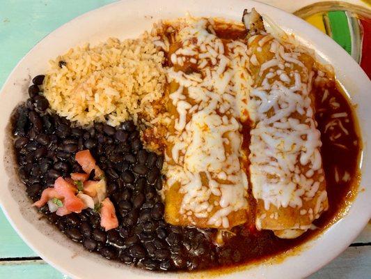 Fish enchiladas