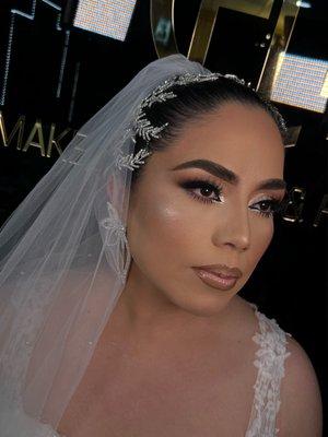 Bride makeup waterproof