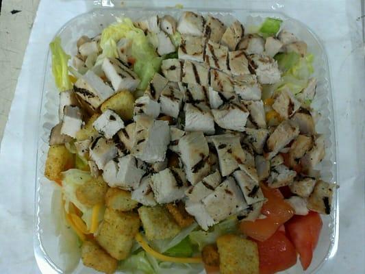 Grilled chicken salad