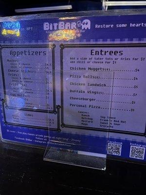 Bitbar menu