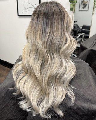 Blonde Balayage Ombré done by Gia Diaz