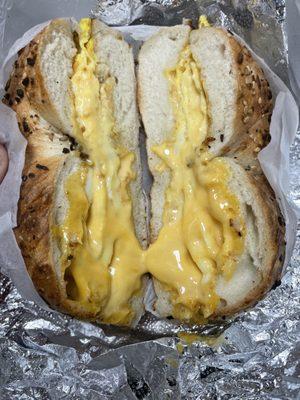 Everything egg and cheese