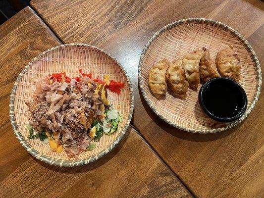 Takoyaki and Gyozas