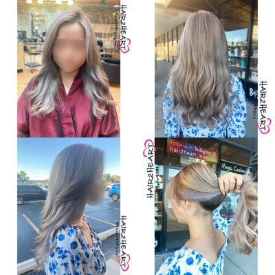 Ash Balayage