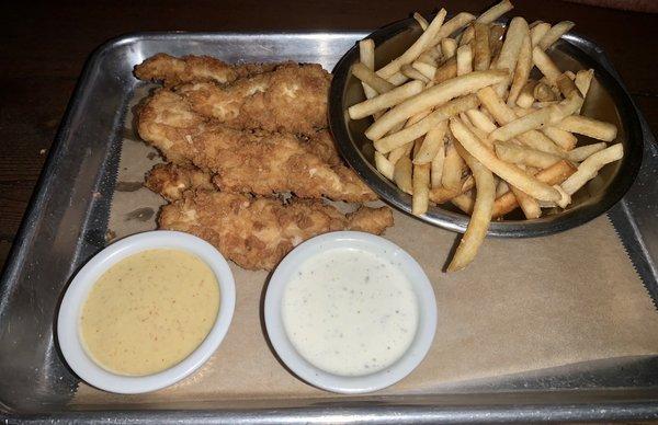 Chicken tender basket