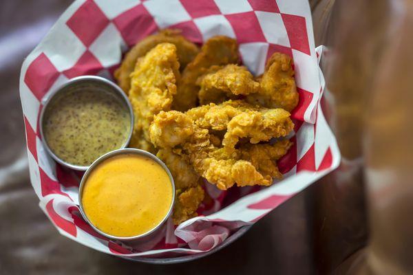 Chicken strips at Bua