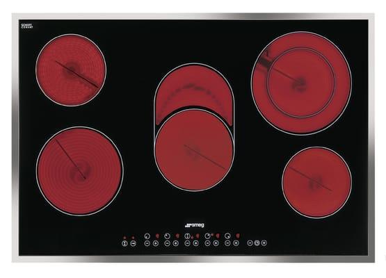 S2773CXU - 30" ceramic cooktop with stainless steel frame. Black glass "suprema" with soft touch controls,