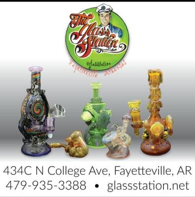 Check out the instagtam @glassstation and website theglassstation.net