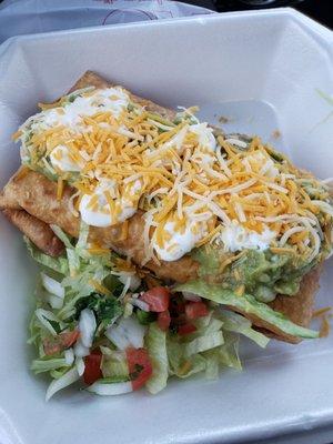 Super Burrito: Deep fried and full deliciousness, definitely recommend if you're in the mood for a comfort burrito.