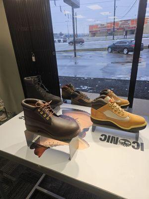 Timberland display