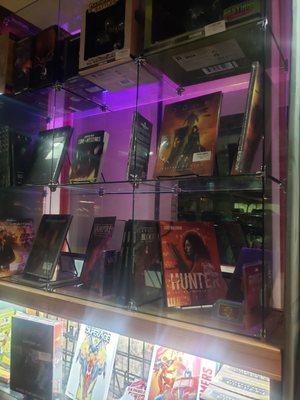 Fantastic displays and options to buy or rent games.