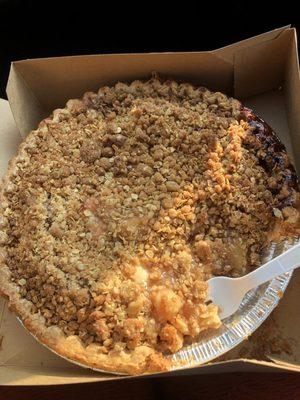 Apple Crumb Pie