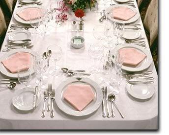 A long table set (courtesy of their website)