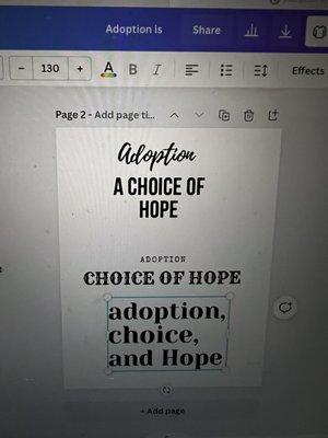 adoption is hope