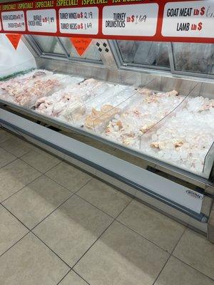 Fresh chicken case