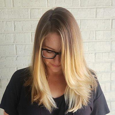 Honey balayage