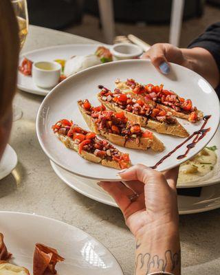 Italian Bruschetta in Miami Beach