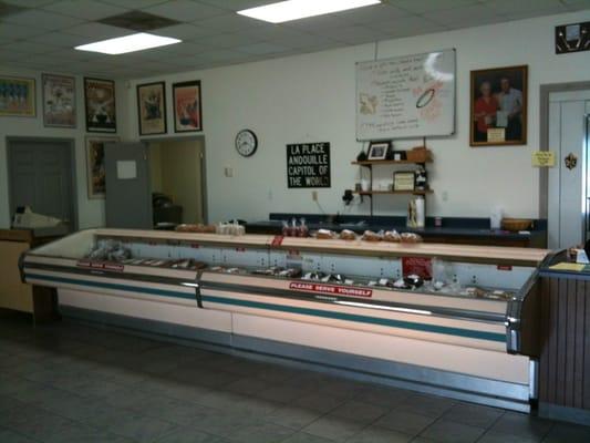 The front counter