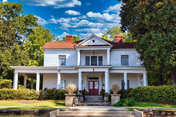 Enjoy a cup of coffee on our wraparound porch!